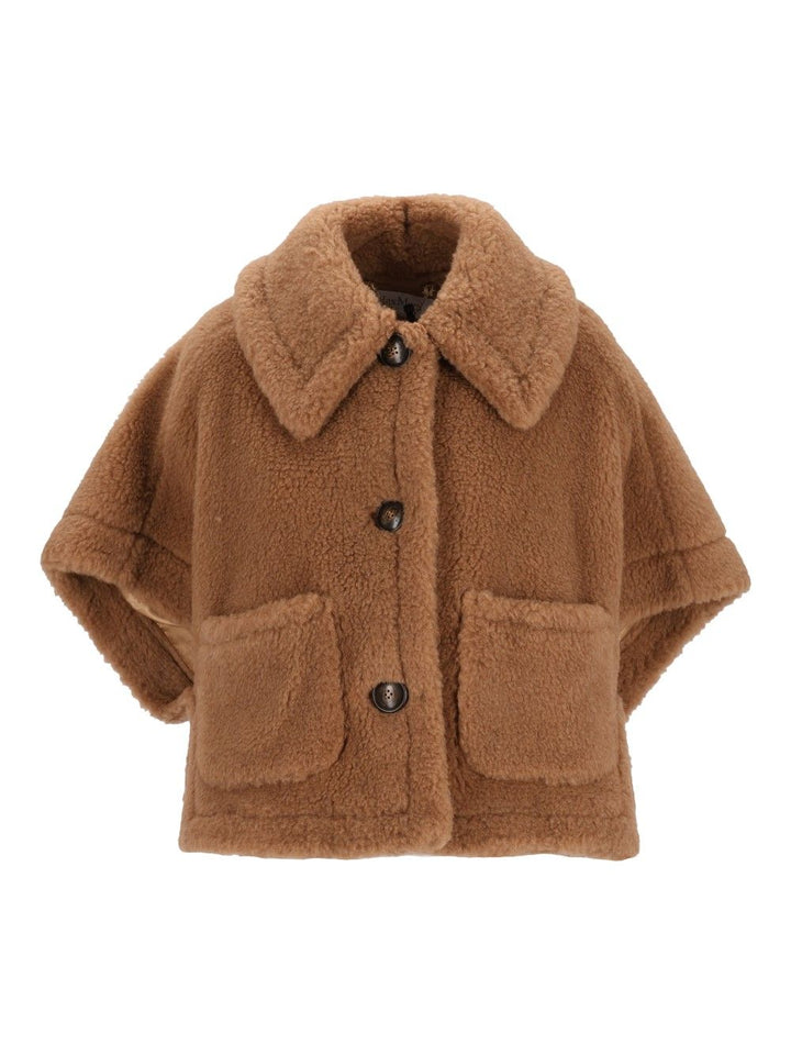 Max Mara Newterzo Teddy Hood Jackets - Brown | dac841292b0976e75b445753b7c5871520b9b620