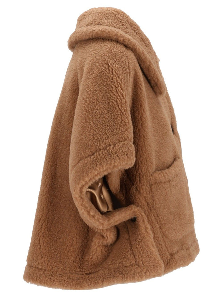 Max Mara Newterzo Teddy Hood Jackets - Brown | 6990dc7745c5015bfaa78fe8e60f374d21a49aeb