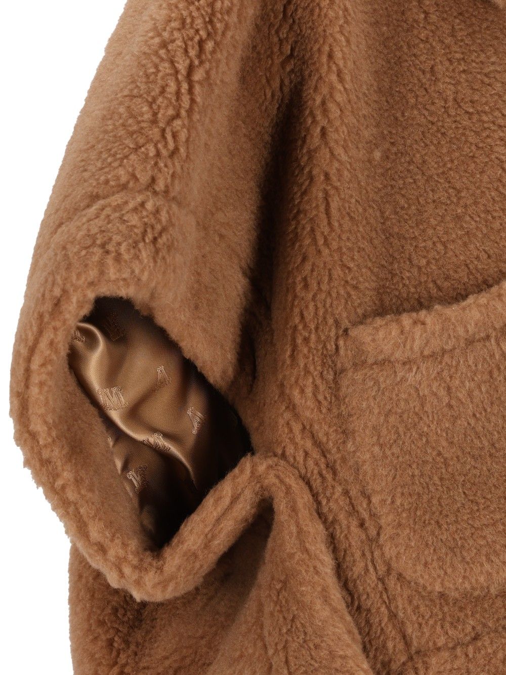 Max Mara Newterzo Teddy Hood Jackets - Brown | 6d5bb7d4cb918ac4b11d73d0e372a903dc7efe95