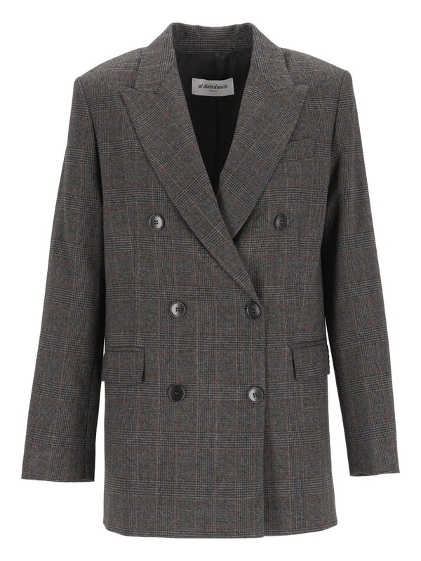 Double-Breasted Jacket Jackets Grey