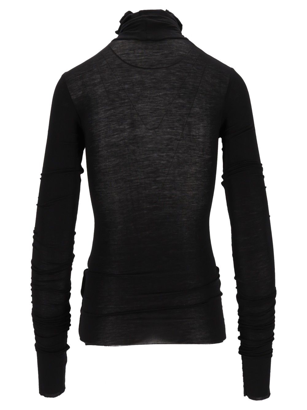 Al Duca D'Aosta Long-Sleeved Turtleneck T-Shirt - Black | f3a344a481c0a6c597b80dbdf7efb04259b554fd
