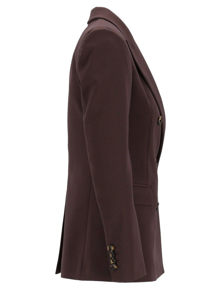 Al Duca D'Aosta Double-Breasted Jacket Jackets - Beige | 91043c9d89952ee67a3fb2b78a95d1bf72f079f8