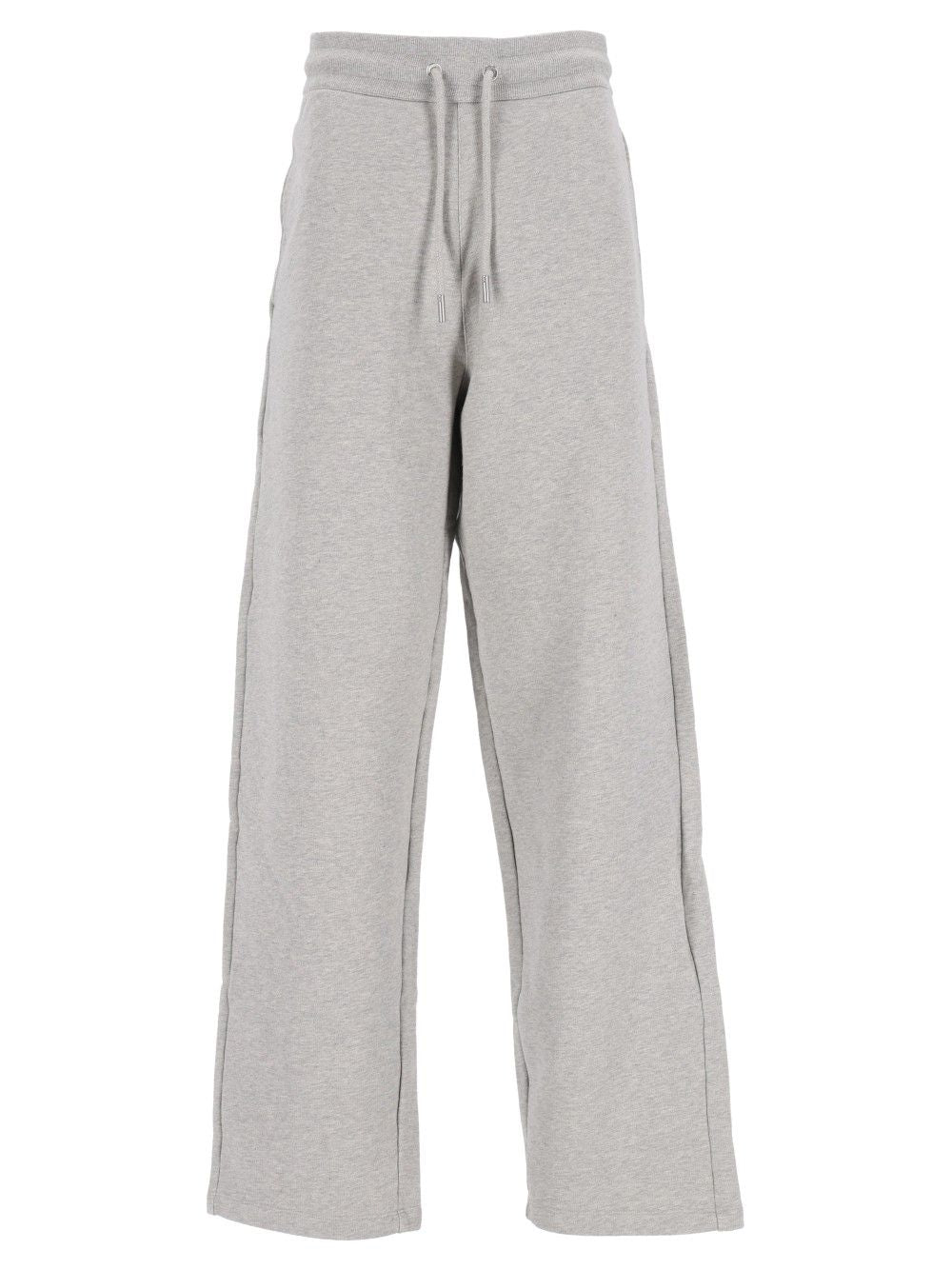 Ami Quota - Jogging With Contrasted Ami De Coeur Trousers - Grey | 50500802e639465b9a7ddde4ed9f2ba58969d64f