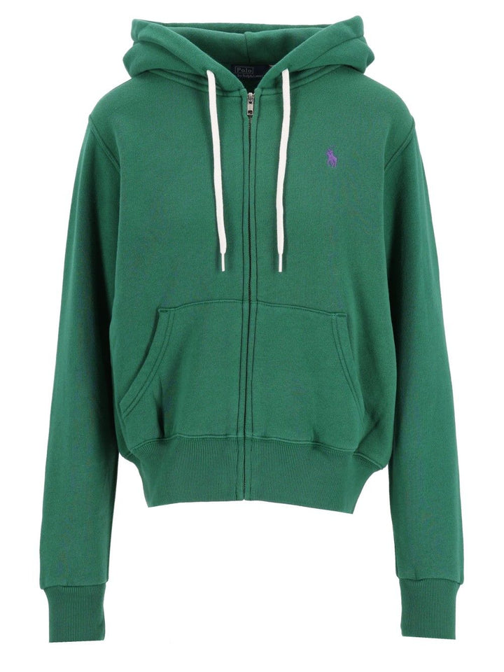 Polo Ralph Lauren Zip-Up Hoodie Knitwear - Green | 5436b78781c76f042304354138947f32ac5092db