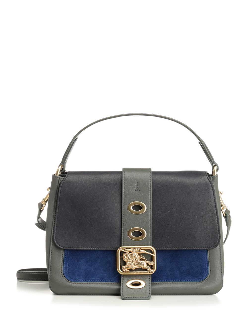 Burberry Small Rider Bag Shoulder Bags - Blue | 4a1bf10b4848ca882d6aaad081d4e2908d23312a
