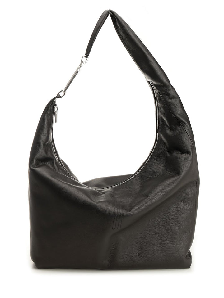 Rick Owens Gemini Bag Shoulder Bags - Black | f6a25944a7d325bf336d2659d7d021d73ebcf76d