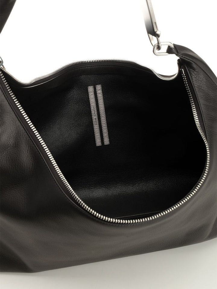 Rick Owens The Gemini Bag Shoulder Bags - Black | 22366f7aaee2a7ad4968480e02149d77d29193e0