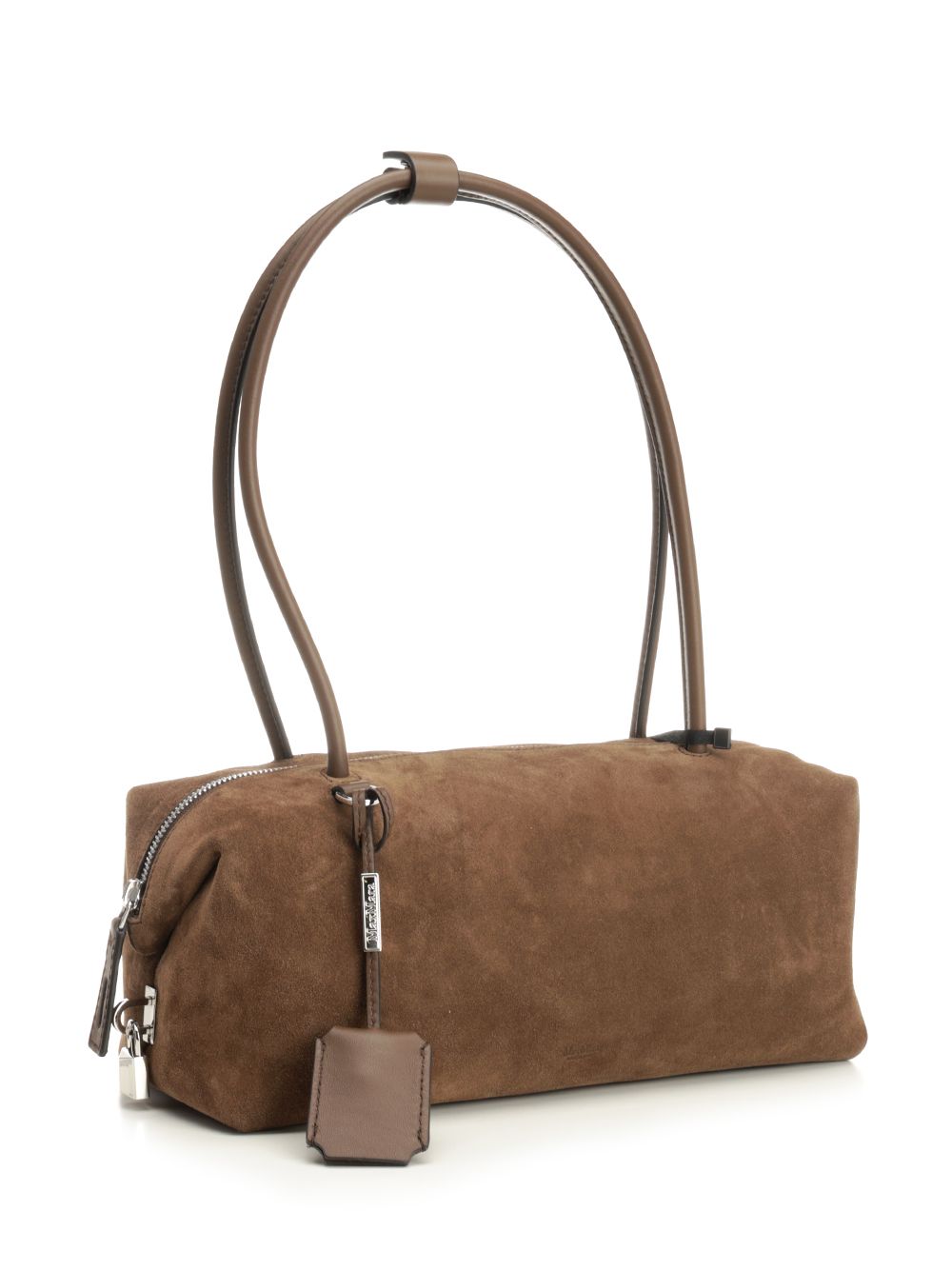 Max Mara Mxaholdallsling Ew Suede Shoulder Bag Shoulder Bags - Brown | 944912f94fd7780898997c58b9ecaaf3e8d7ac69