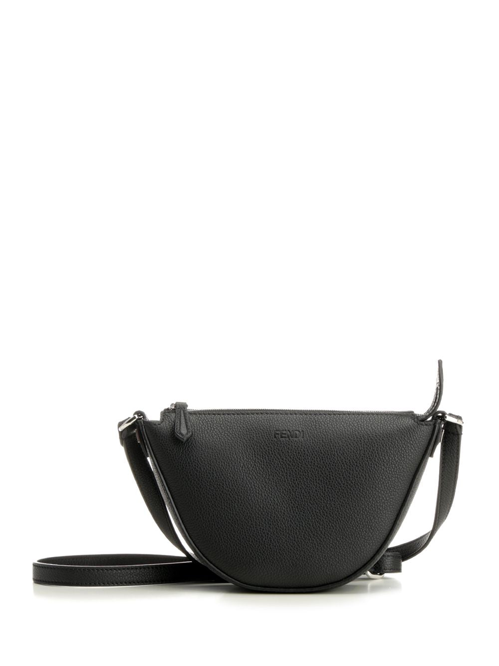 Fendi Fendi Melon Mini Shoulder Bag Crossbody Bags - Black | 883a58881582910f8ec01e7c3235c851de33c797