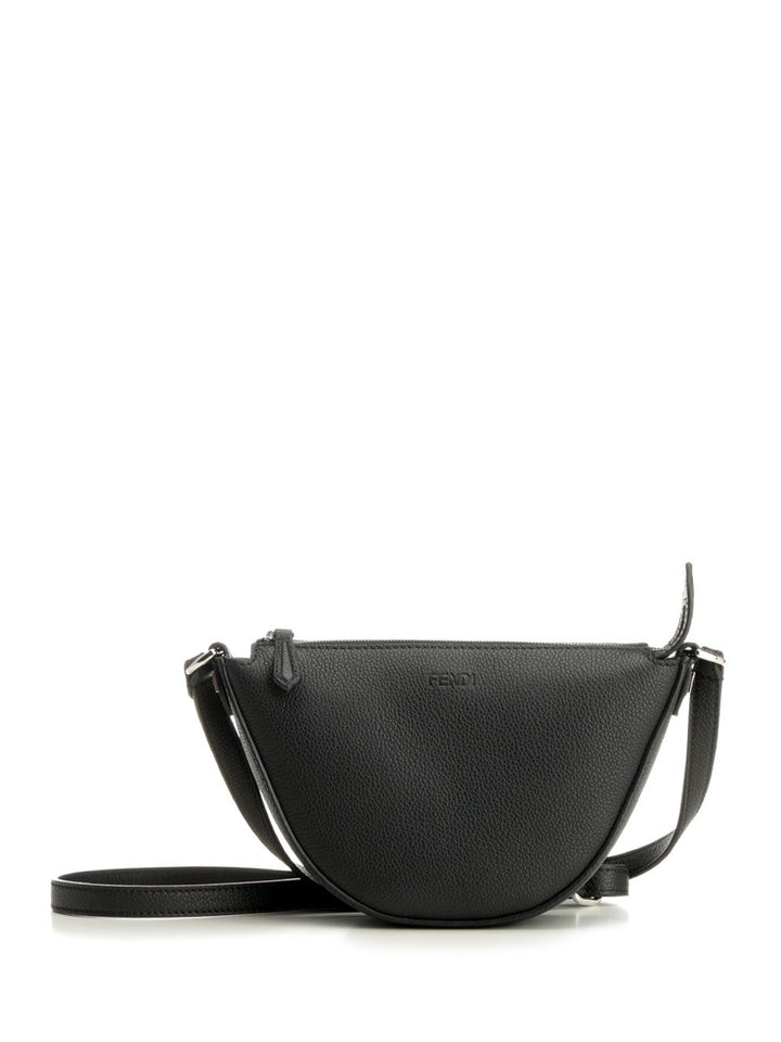Fendi Fendi Melon Mini Shoulder Bag Crossbody Bags - Black | 883a58881582910f8ec01e7c3235c851de33c797