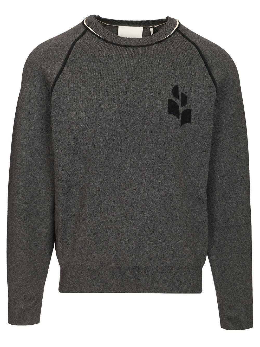 Marant Evans Sweater Knitwear - Grey | eaacb613a310481a85012745ddd9bb572fca6045