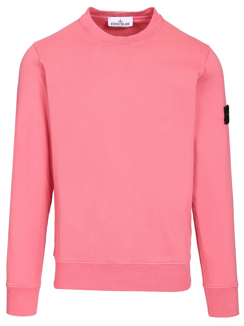 Stone Island Organic Cotton Sweatshirt Sweatshirts - Rose | ecb5ff47335708b8113e05172740a9c50bd47534
