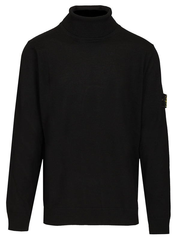 Light Pure Rws Wool Knitwear Black