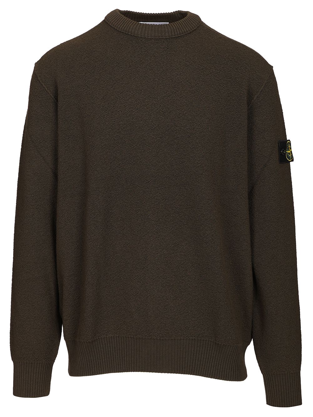 Stone Island Crew Neck Sweater Sweatshirts - Grey | 7181311e75667c4a64f18df00aa899db59589471