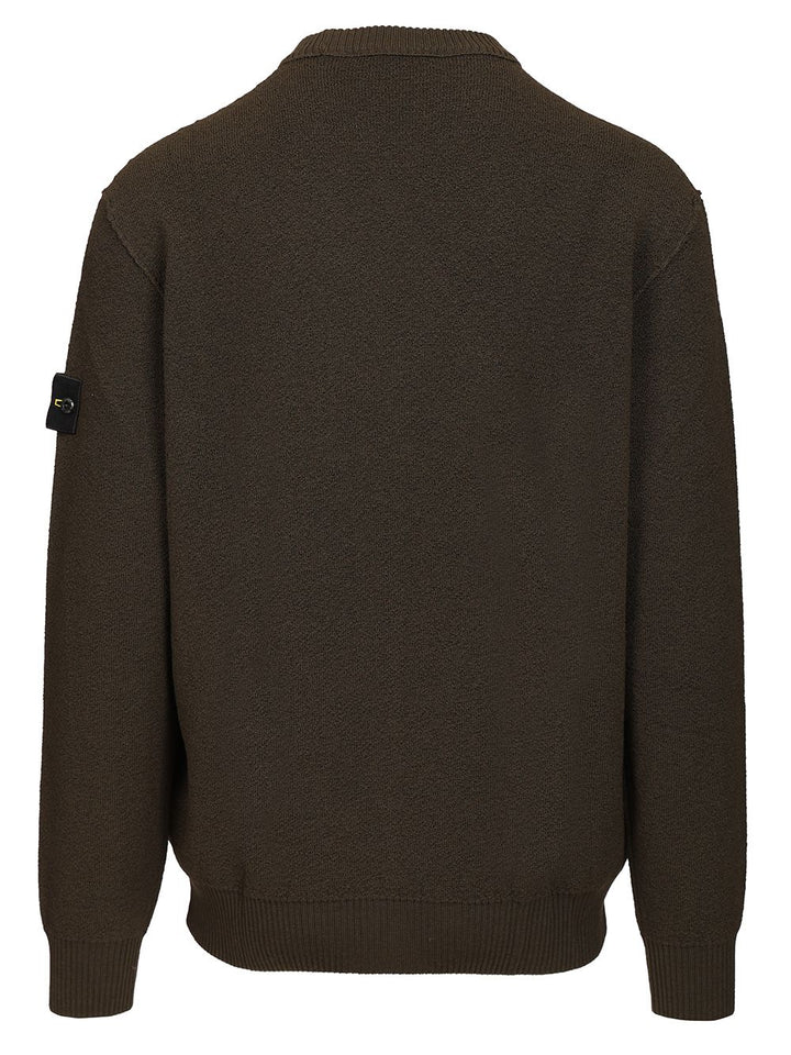 Stone Island Crew Neck Sweater Sweatshirts - Grey | f3721b2d98d89e35c02566a643259f561d5aeae1