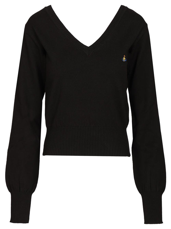 Beatrice Cotton And Cashmere Sweater Knitwear Black