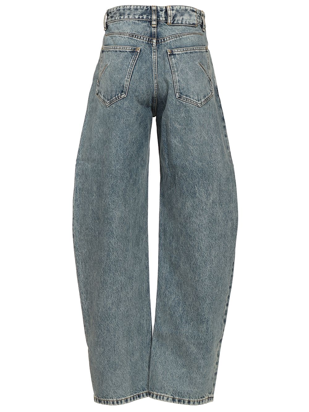 AlaÏA Round Jeans - Blue | bc06c272fce0504862504b870e45f83d09992045