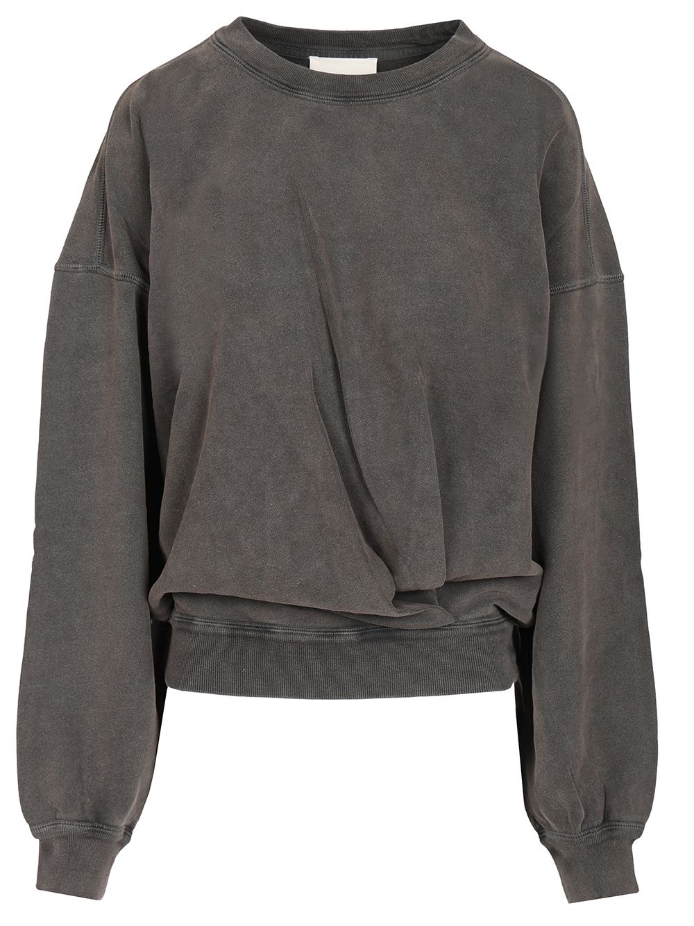 Marant Etoile Sauria Sweatshirt Sweatshirts - Black | bbddc3e4cb395e3c953205c07ff0cdc7939b30f1