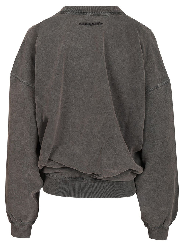 Marant Etoile Sauria Sweatshirt Sweatshirts - Black | 0bfee9c22579c86bf691a2a1ab3d3d82c972b8b6