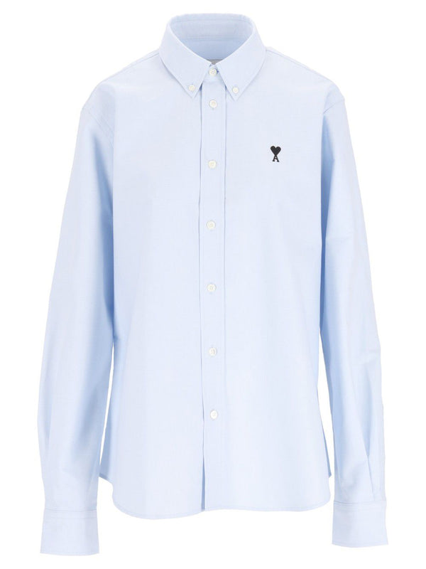 Ami De CœUr Cotton Shirt Shirts Light Blue