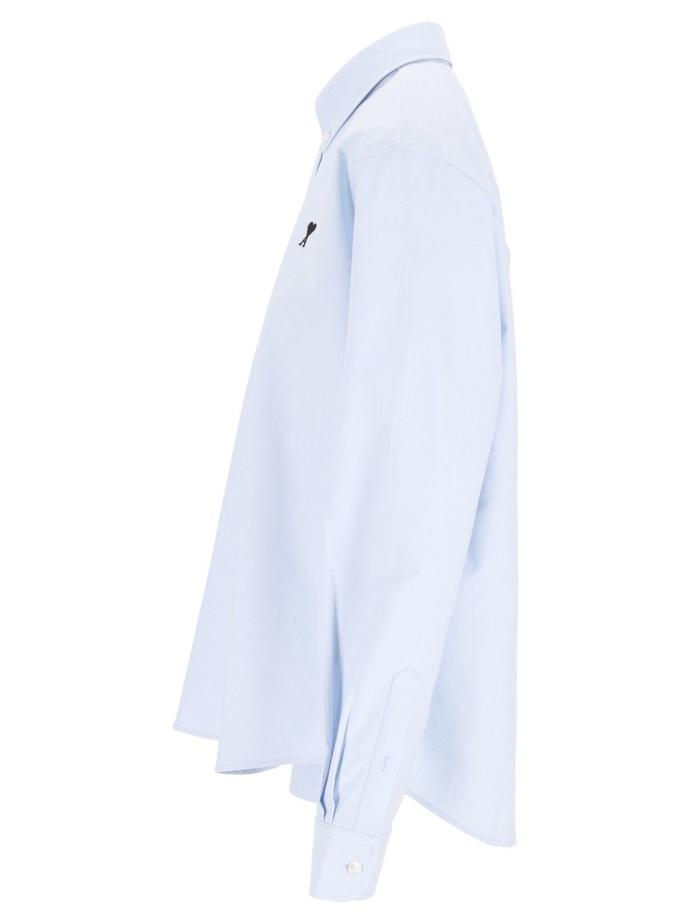 Ami Ami De Cœur Cotton Shirt Shirts - Light blue | 90a38129f93253a39040e80f54e94ce7cdad42ef