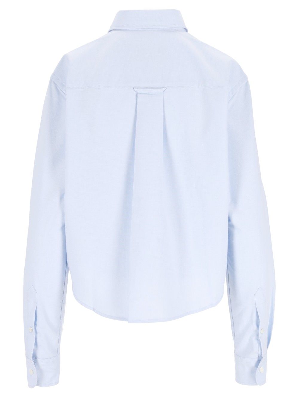 Ami Crooped Shirt Shirts - Light blue | b0222a88b93b26172739735a61c1a47a2a047b00