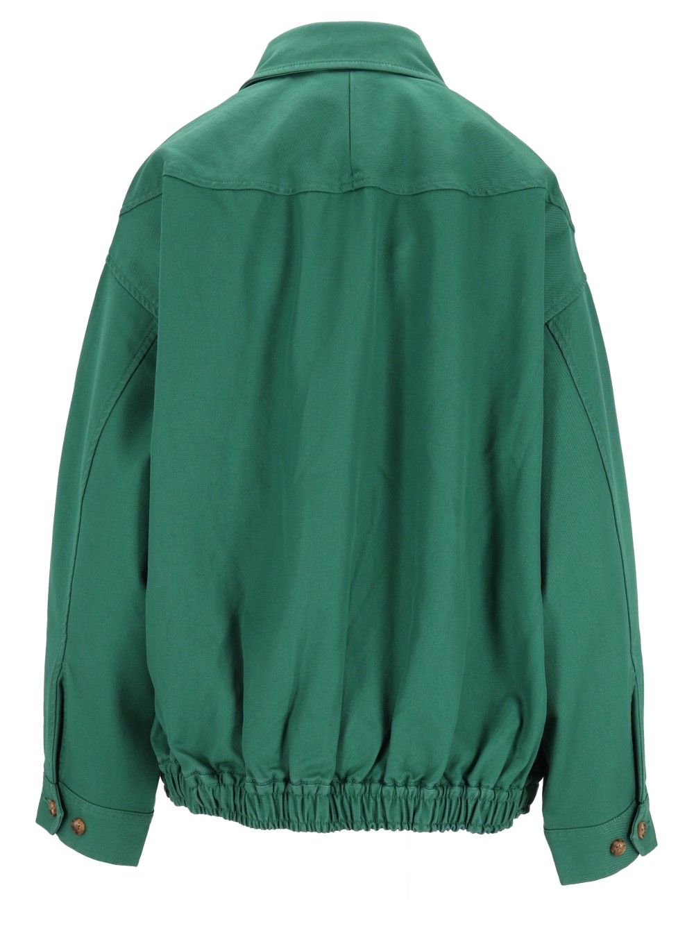 Polo Ralph Lauren Oversized Cotton Windbreaker Jackets - Green | 02ba0237b5faf1c5bdd34da39d86cf2837662005