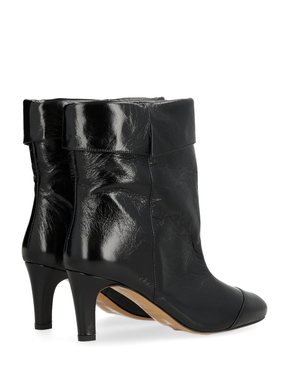Isabel Marant Eldra Leather Ankle Boots - Black | 4dfa19abef46044b090b2d73e78dd181eba4fd33