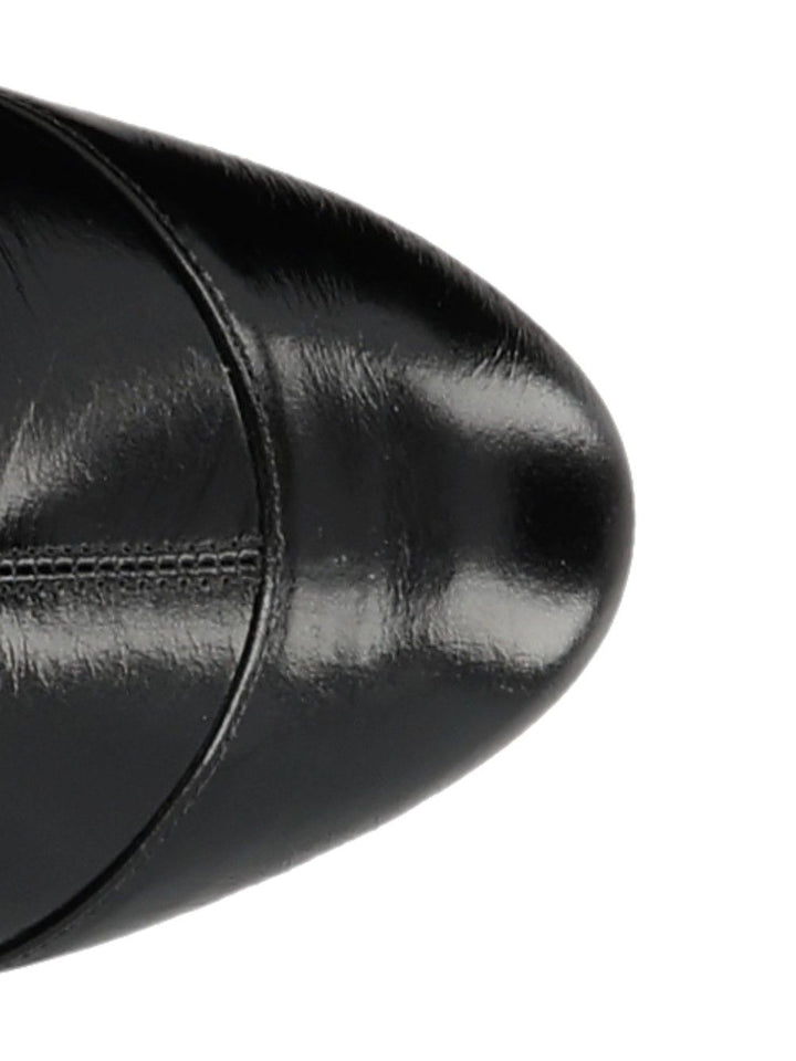 Isabel Marant Eldra Leather Ankle Boots - Black | 00e07708d21bd608b005e9435af13d08f83e56ec