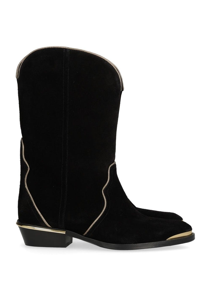 Isabel Marant Elbini-Gb Boots - Black | 44aefac3d58ed5ecd5e64213d189c9892444f86a