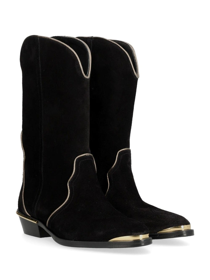 Isabel Marant Elbini-Gb Boots - Black | 4c2a7815274221c6652c5c1f9e32884a0455ce52