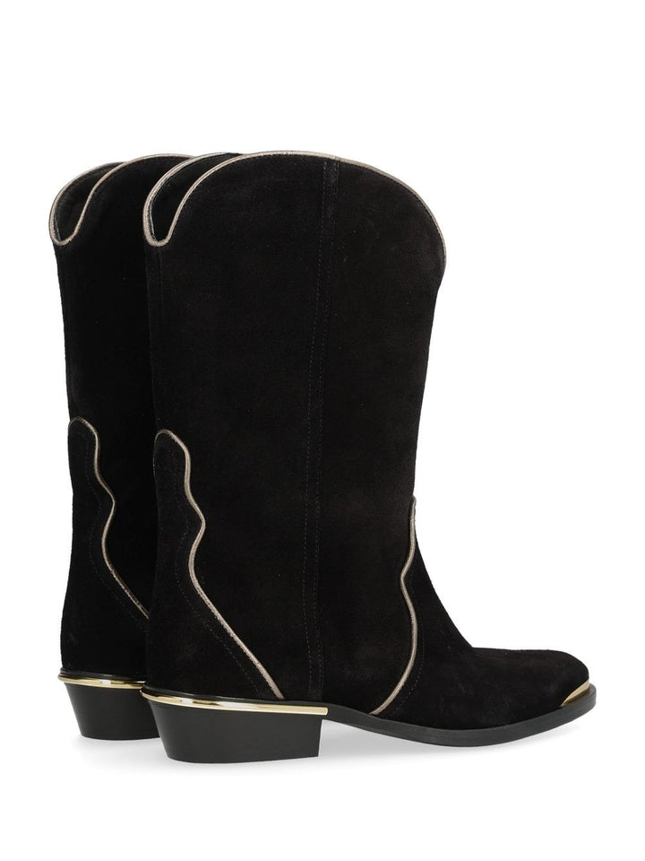 Isabel Marant Elbini-Gb Boots - Black | ea270e998cdf4caeb7ede21f391933d1f4c00a09
