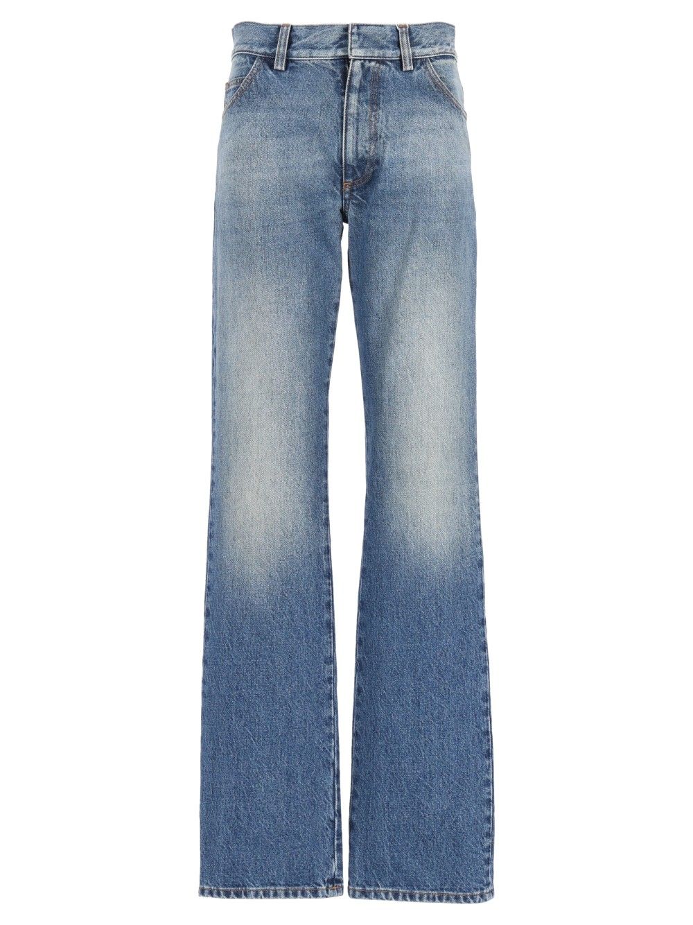 Mm6 Maison Margiela Wide-Leg Jean Jeans - Blue | 96573f93aa4181a8b176ef96e465c2faaddae61d