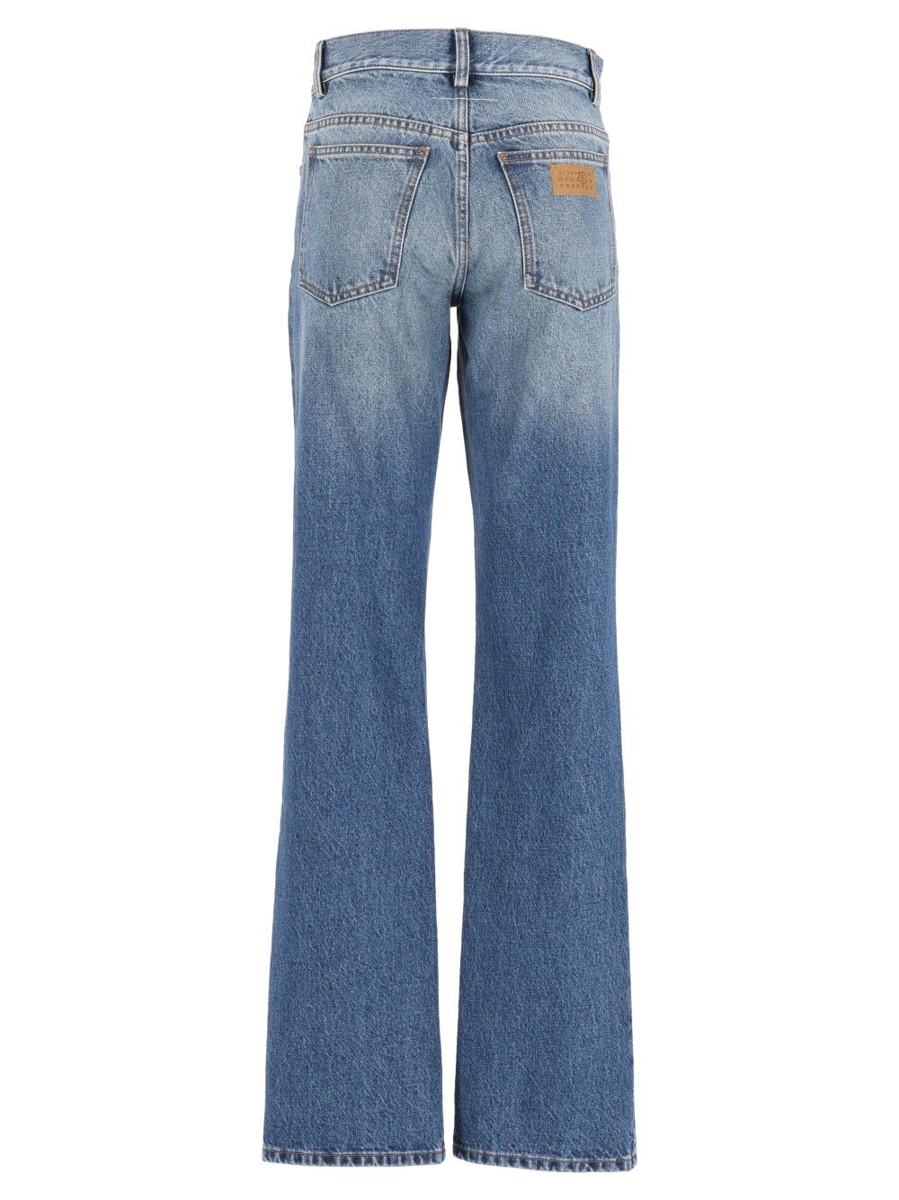 Mm6 Maison Margiela Wide-Leg Jean Jeans - Blue | bf224eded5dade348c2a6f077a8a0dd27a69d9c3