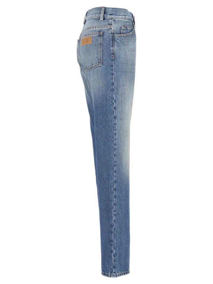 Mm6 Maison Margiela Pants 5 Pockets Jeans - Blue | 0ab1fcaf99d97401a949aa878ca677efb05abd03