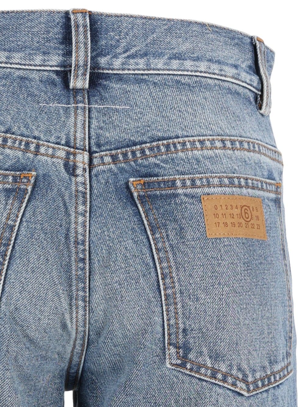 Mm6 Maison Margiela Pants 5 Pockets Jeans - Blue | bf6a25ab814a45db885fc4f8ed18de17c525220c