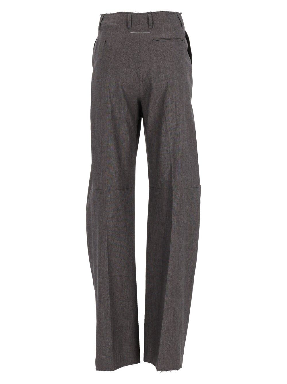 Mm6 Maison Margiela Wide-Leg Tailored Trousers - Grey | 16bc437936f9faf8068a2ec0a9f025ff4a7a3cd1