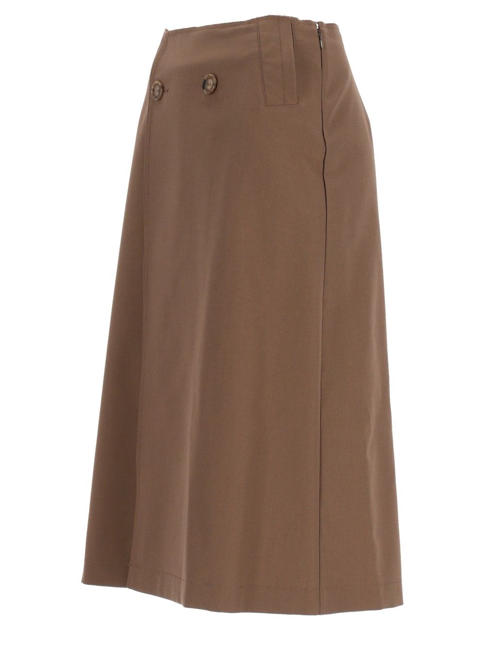 Mm6 Maison Margiela Midi Skirt Skirts - Brown | 2ef7e03aac48888008e3d3705be786cbbc2fc590