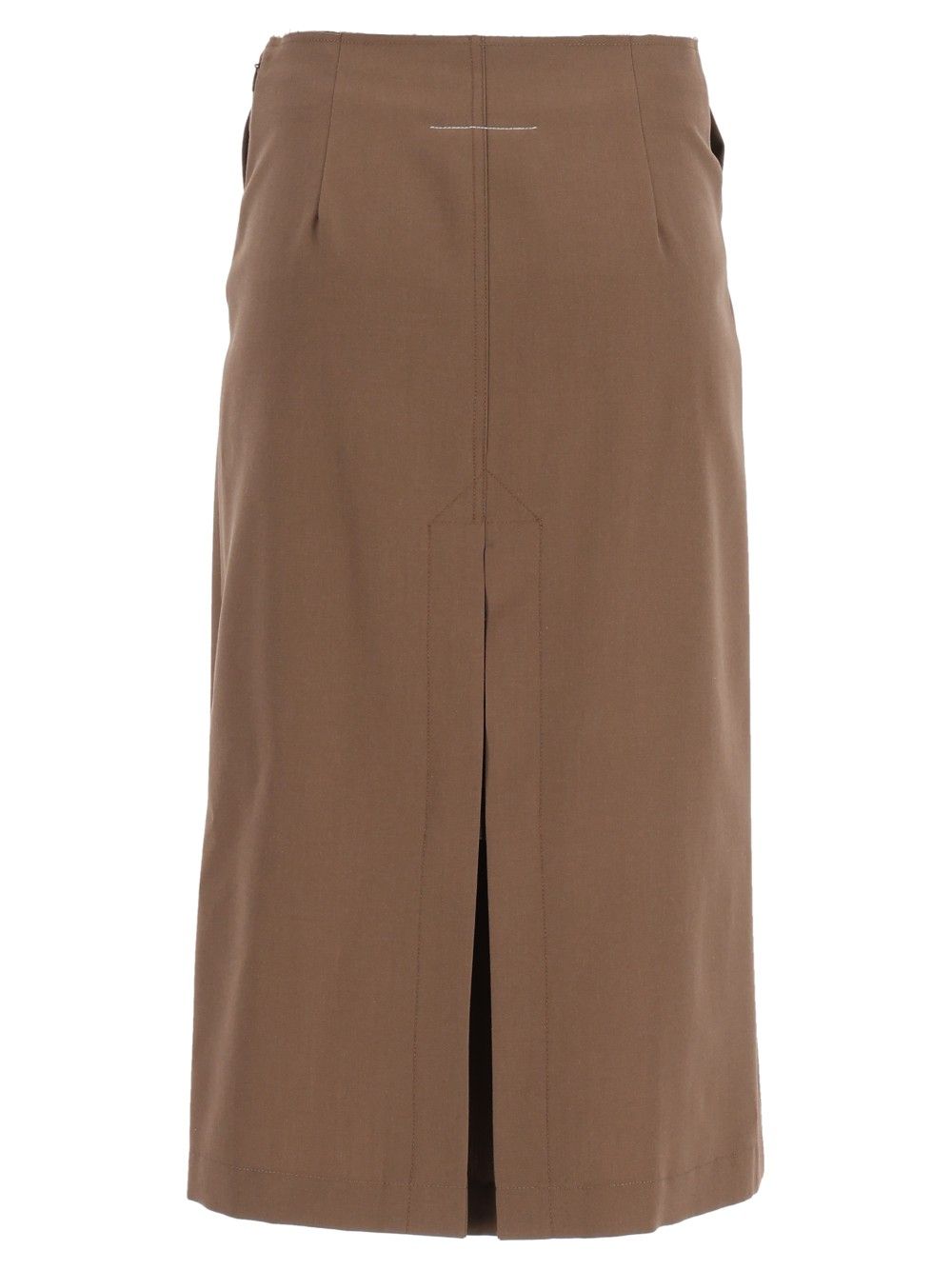Mm6 Maison Margiela Midi Skirt Skirts - Brown | f2100f28948fb8227ca51d9c836beb786c60db77