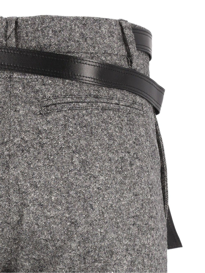 Mm6 Maison Margiela Pants Trousers - Grey | 48f29bfe3e311ad01db618d8d998749dc8018ac7