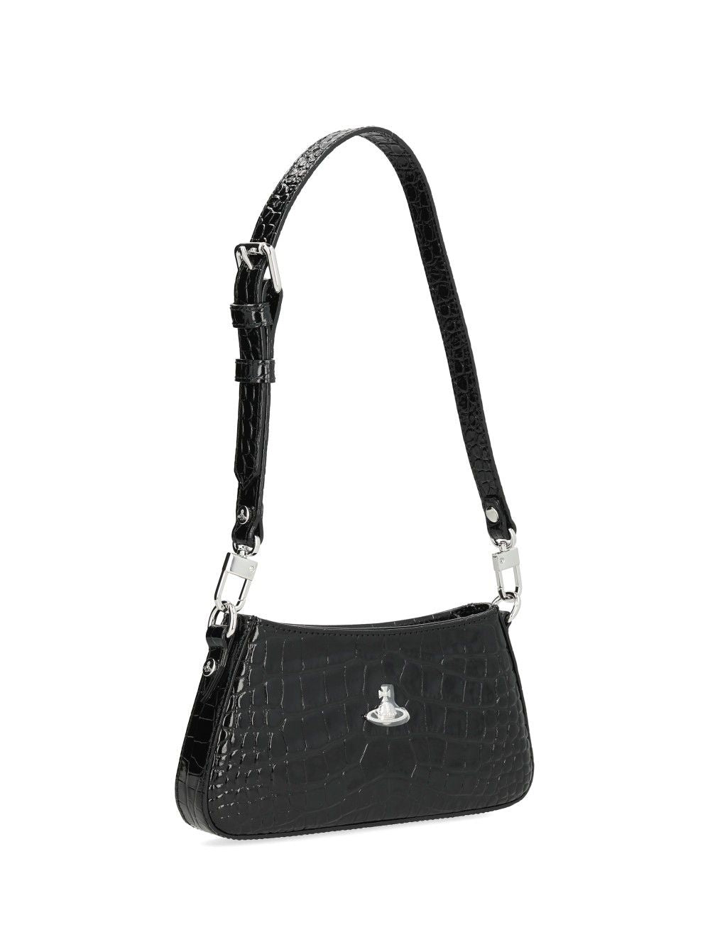 Vivienne Westwood Tasha Shoulder Bags - Black | 06486697276681f3141ed6587dfc2963593651a9