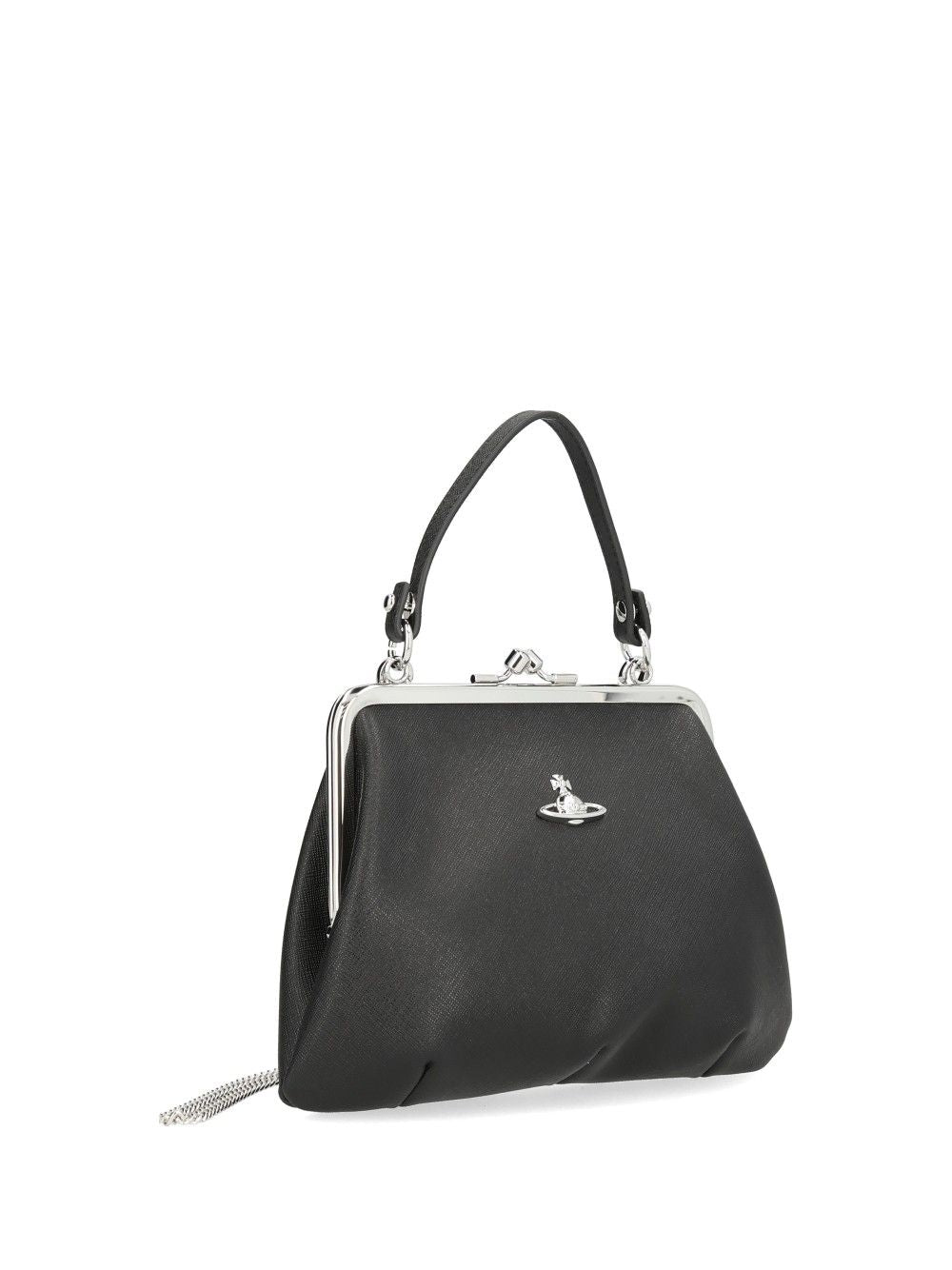 Vivienne Westwood Granny Frame Handbags - Black | bd8320e86be62f546e85e573fc56e83360a8125c