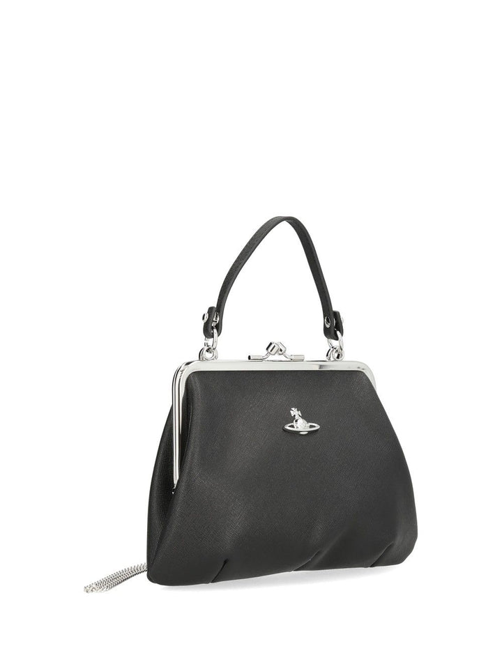 Vivienne Westwood Granny Frame Handbags - Black | bd8320e86be62f546e85e573fc56e83360a8125c