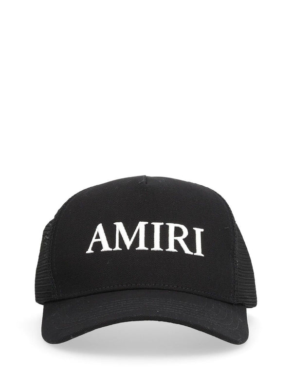 Logo Cap Hats Black