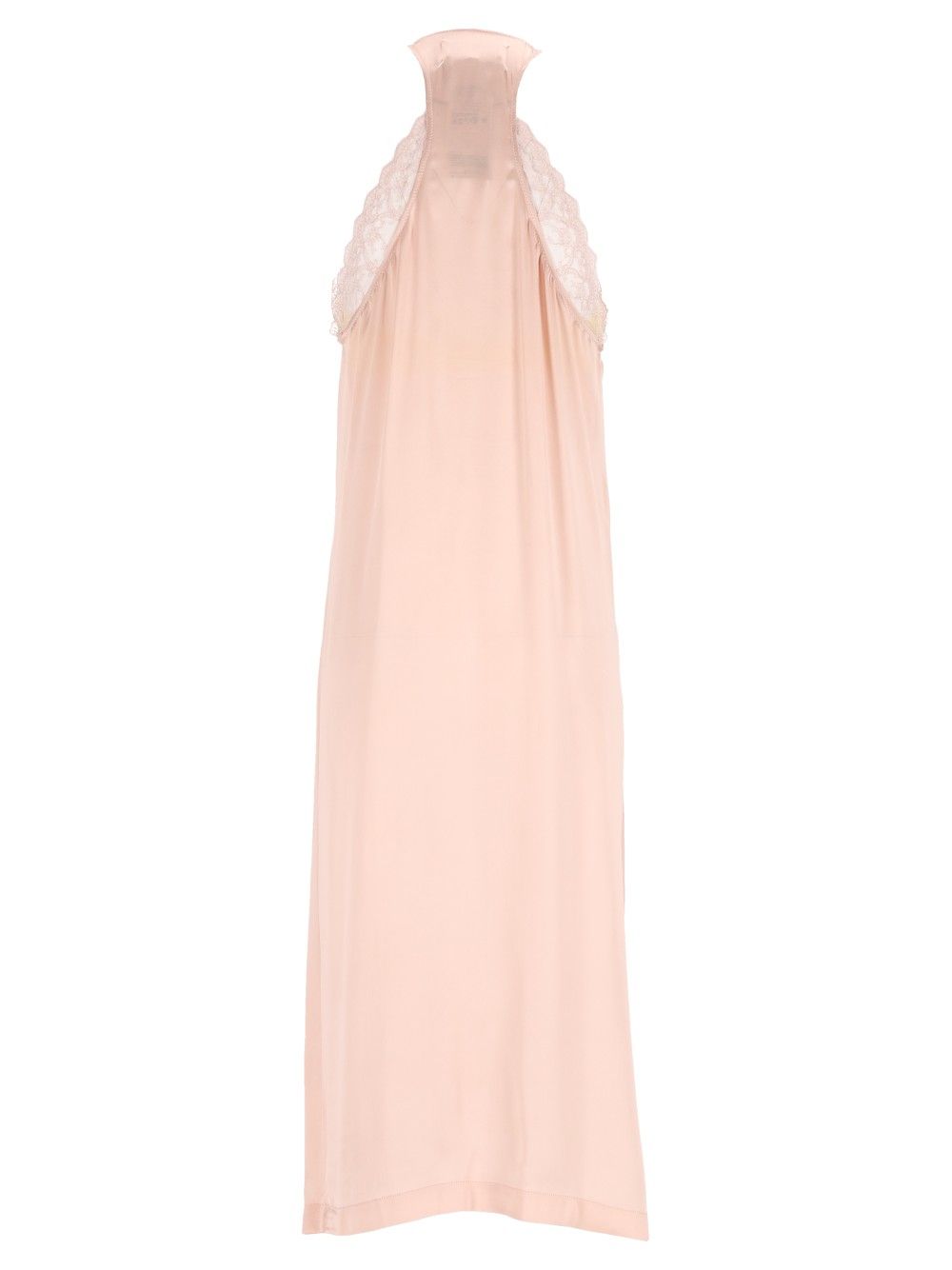 Maison Margiela Lace Slip Midi Dress Dresses - Rose | e068776d4291d6adbfda6b7374701ad964467bc8