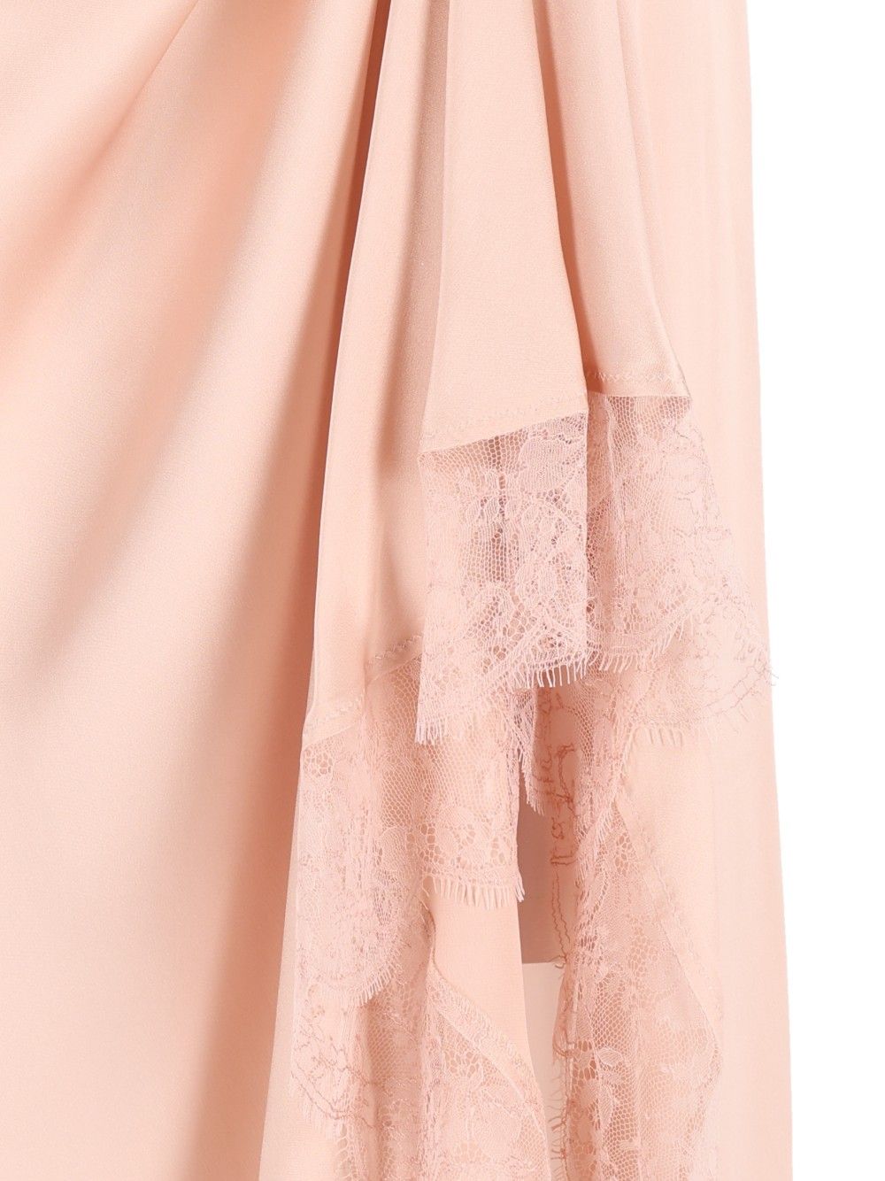 Maison Margiela Lace Slip Midi Dress Dresses - Rose | d6fed5e97d03102968afa67bc24f741aba571e4e