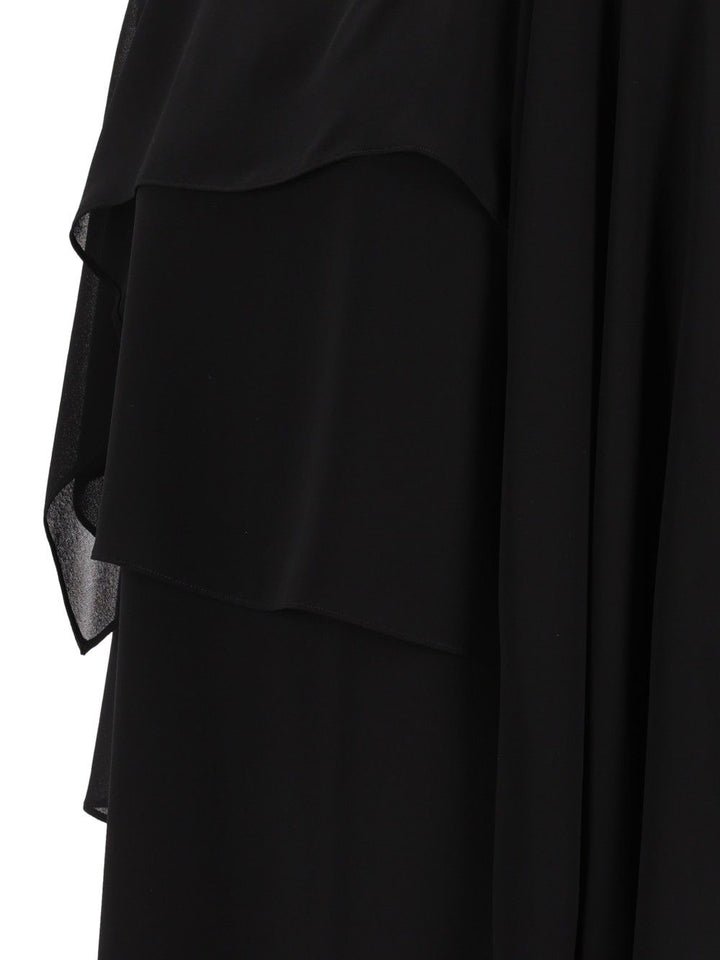Mm6 Maison Margiela Midi Dress Dresses - Black | f4d48037289b5339d91feaec0df4b9aee17cbfe1