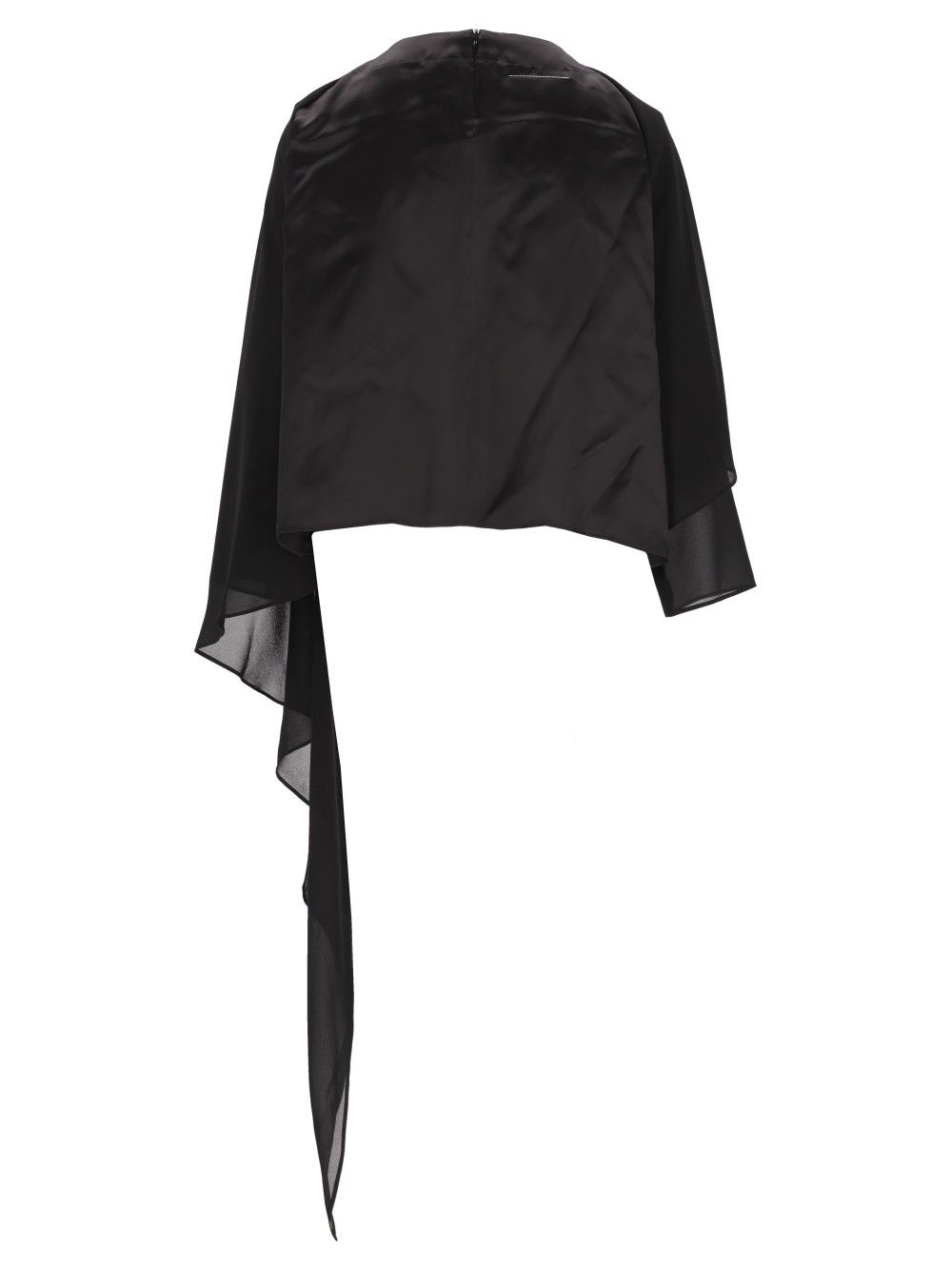Mm6 Maison Margiela Long-Sleeved Top Tops - Black | 3763ad361c666d07d4f7f0428339342814c8ff08