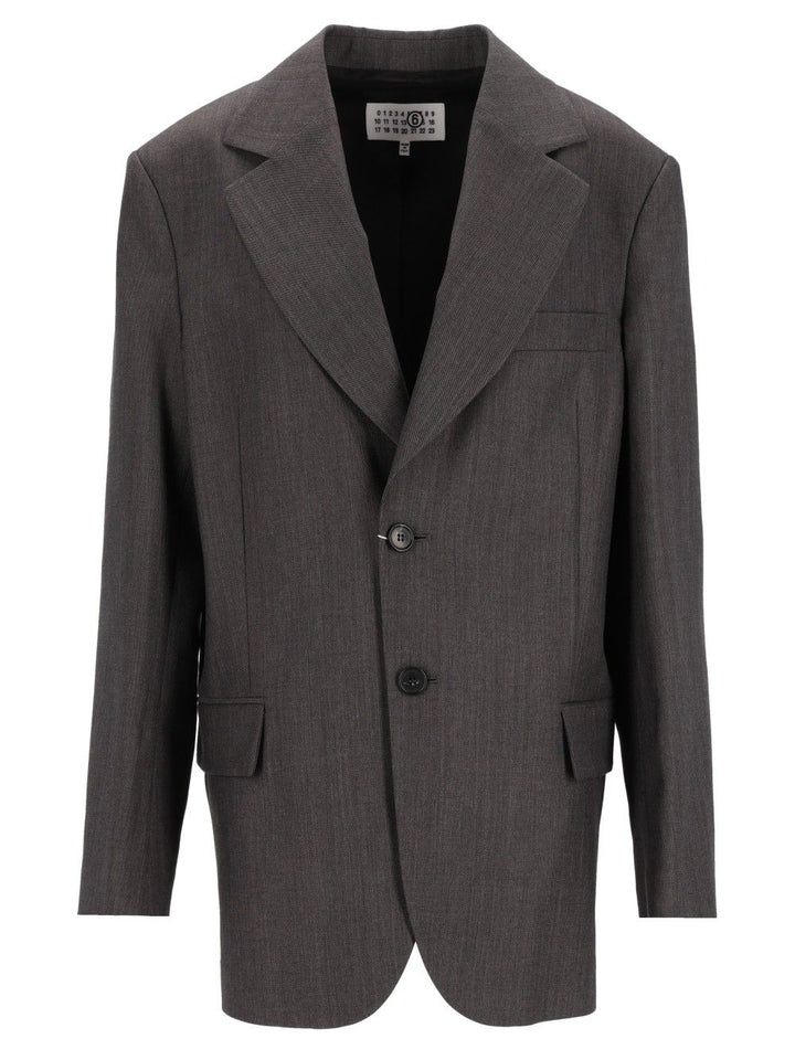 Mm6 Maison Margiela Jacket Jackets - Grey | c83d0c2c48329b1df05db6c4dac9462183d9105a