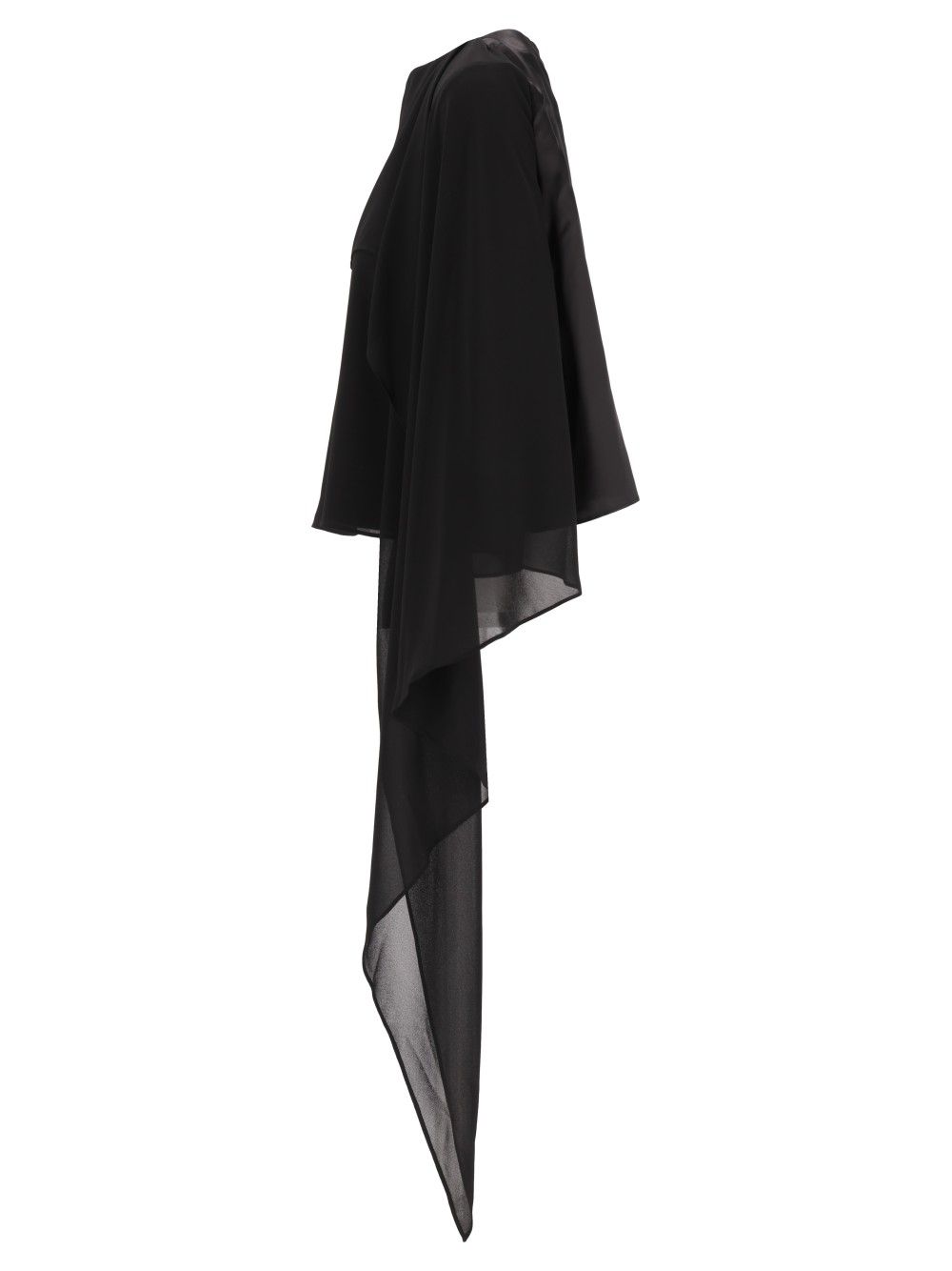 Mm6 Maison Margiela Long-Sleeved Top Tops - Black | c5601ddaaf145f6667acd13c7126df7472e074fe